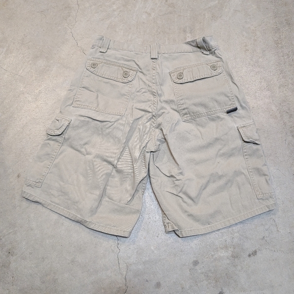 VTG 90s Levis Silvertab Khakis Shorts Cargo Men's 31 Flaws - Picture 7 of 11